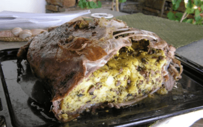 Labriatis, the king of Easter table in Andros